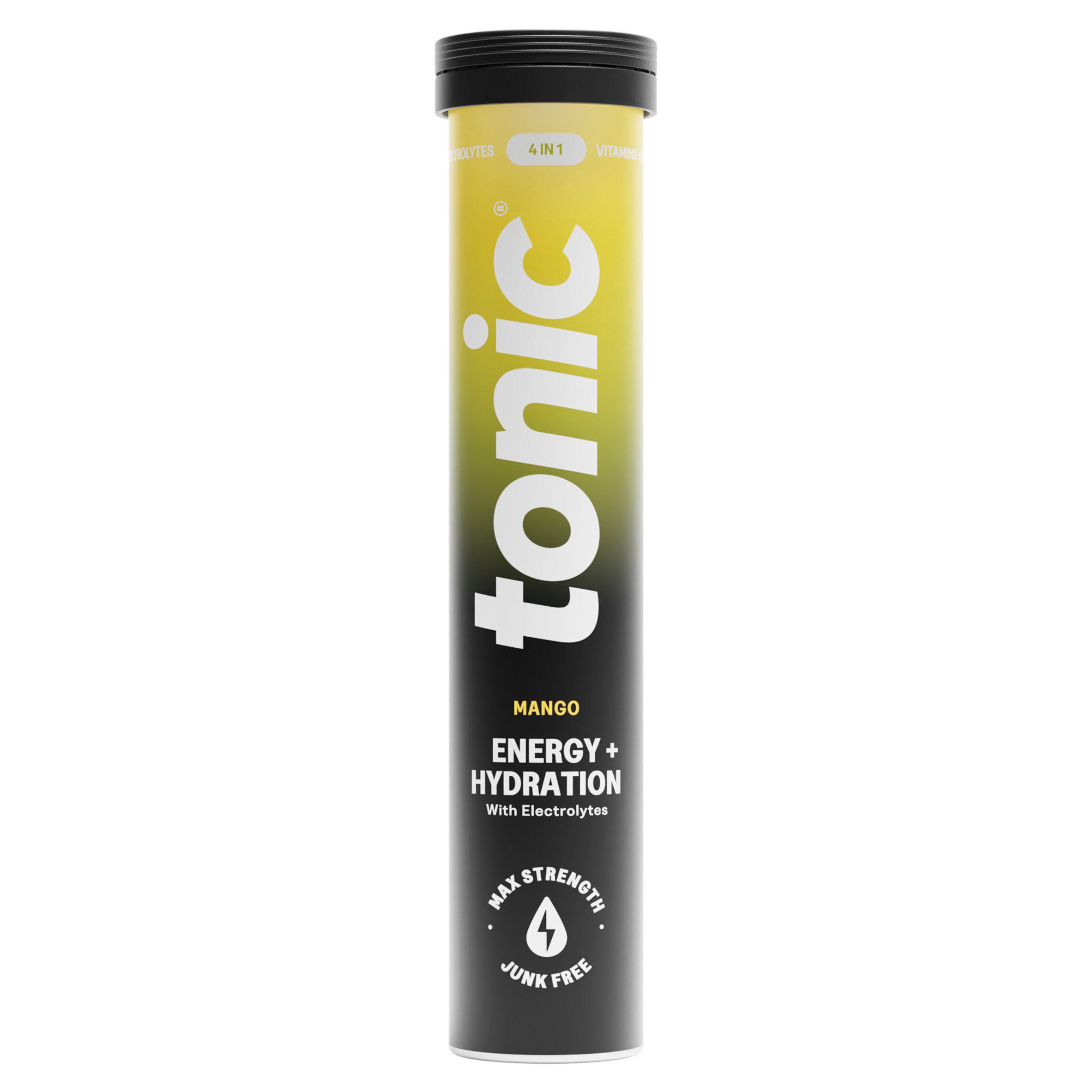 Tonic 20 x Mango 4 in 1 Energy + Hydration Electrolytes Tablets
