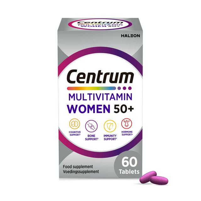 Centrum Women 60 x 50+ Multivitamins & Vitamin Tablets - gallery image 1