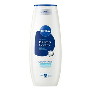 Nivea 500ml Derma Control Defend Hyaluronic Acid & Pro Vitamin B5 Shower Gel