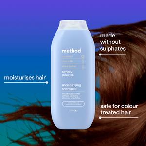Method 350ml Simply Nourish Moisturising Shampoo - gallery image 4