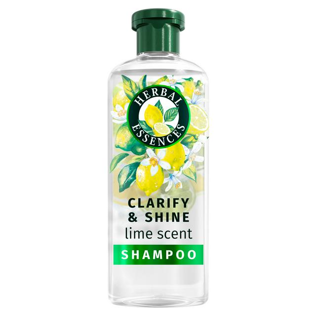 Herbal Essences Base 350ml Clarify & Shine Lime Scent for Fine, Limp & Oily Hair Shampoo - gallery image 1