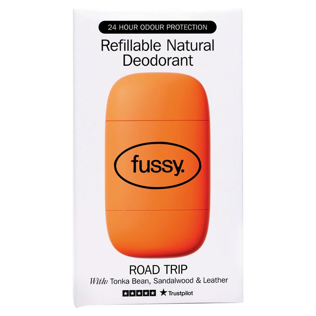 Sainsburys Fussy 40g  Road Trip Refillable Natural Deodorant