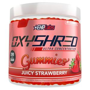 EHP Labs 400g Oxyshred Juicy Strawberry Gummies