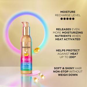 Pantene Pro-V 135ml Moisture Recharge Heat & Glow Leave In Cream - gallery image 4