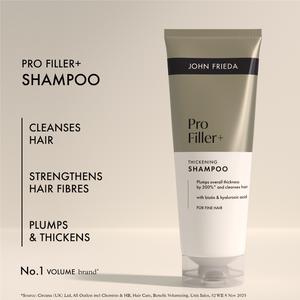 John Frieda 250ml Pro Filler+ Thickening Shampoo - gallery image 3
