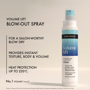 John Frieda 100ml Volume Lift Thickening Blow Out Hair Spray - gallery image 3