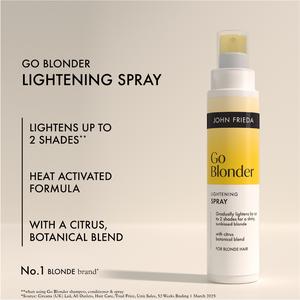John Frieda 100ml Go Blonder Lightening Spray - gallery image 3