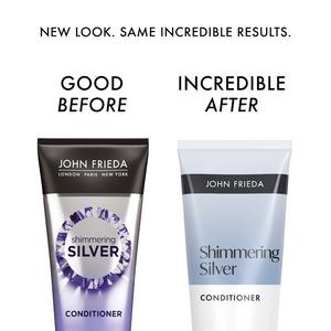 John Frieda 250ml Shimmering Silver Conditioner - gallery image 2