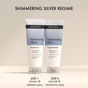 John Frieda 250ml Shimmering Silver Conditioner - gallery image 5