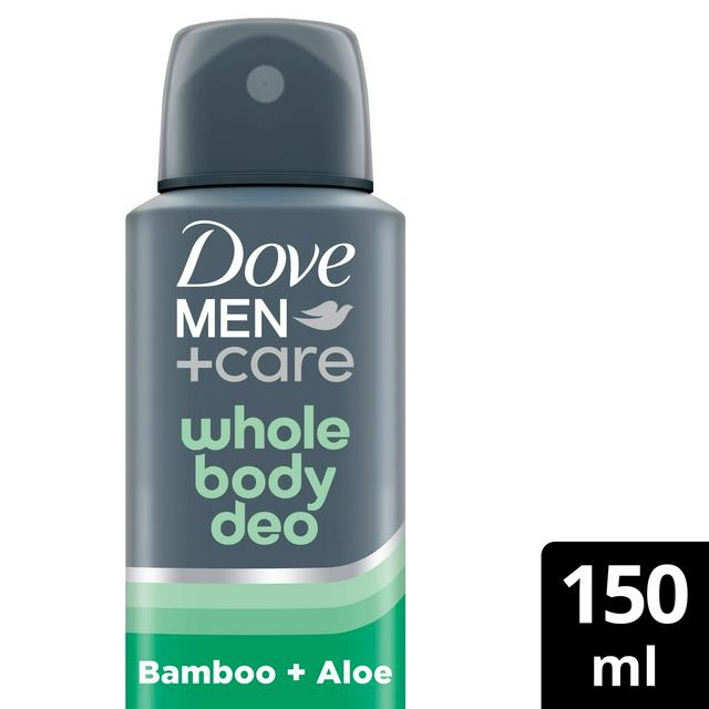 Dove Men+Care 150ml Bamboo & Aloe Whole Body Deodorant Spray - gallery image 1