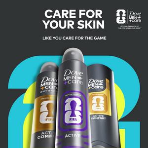 Dove Men+Care 200ml Active Antiperspirant Aerosol Deodorant Spray, FIFA Limited Collection - gallery image 5