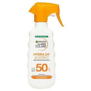 Garnier Ambre Solaire Hydra 24h Protect Vitamin E SPF50 270ml