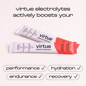 Virtue 12 x 4.8g Strawberry Lemonade Electrolytes Hydration Sachets - gallery image 3