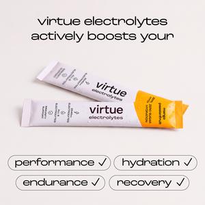 Virtue 12 x 4.5g Mango Passionfruit Electrolytes Hydration Sachets - gallery image 3