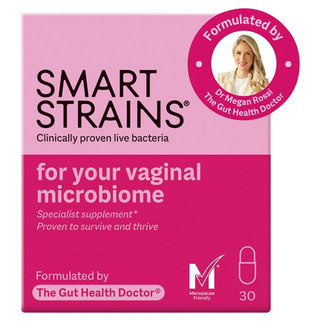 Smart Strains 30 Day Supplement for Women’s Vaginal & Intimate Health Probiotic Capsules - gallery image 1