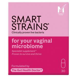 Smart Strains 30 Day Supplement for Women’s Vaginal & Intimate Health Probiotic Capsules