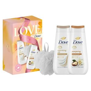 Dove 2 Piece Love Pampering Body Wash Collection Gift Set