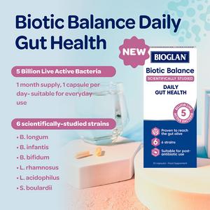 Bioglan Biotic Balance 30 x Daily Gut Health Food Supplement Capsules - gallery image 2
