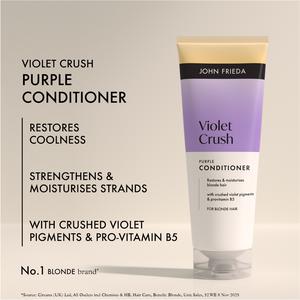 John Frieda 250ml Violet Crush Purple Conditioner - gallery image 3