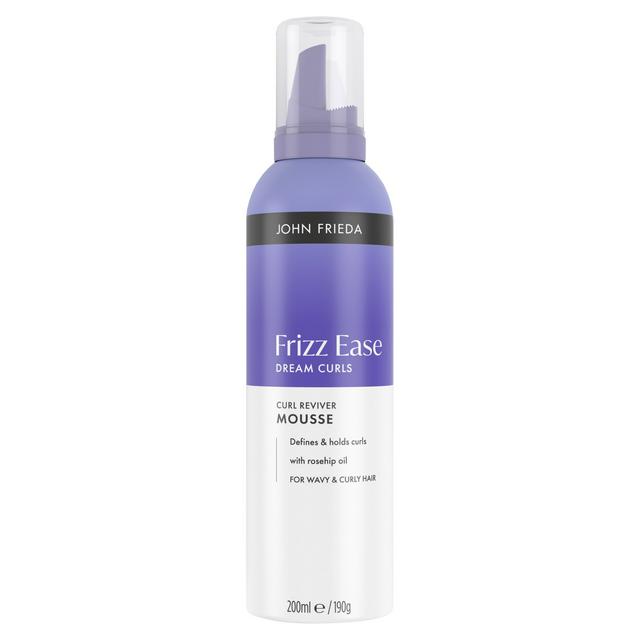 John Frieda 200ml Frizz Ease Dream Curl Reviver Mousse - gallery image 1