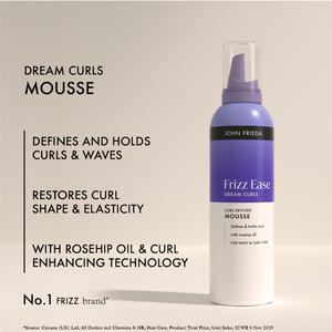 John Frieda 200ml Frizz Ease Dream Curl Reviver Mousse - gallery image 3