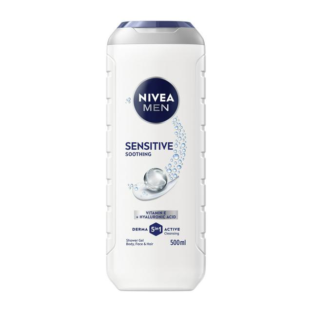 Nivea Men 500ml Sensitive Shower Gel - gallery image 1