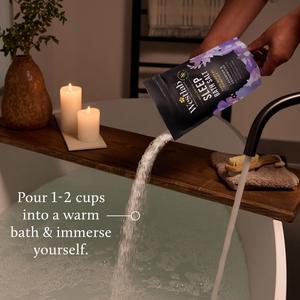 Westlab 400g Lavender & Cedarwood Sleep Wellbeing Bath Salt - gallery image 3