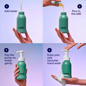 Neat. 300ml Sage Refillable Foaming Hand Wash Dispenser - gallery image 4