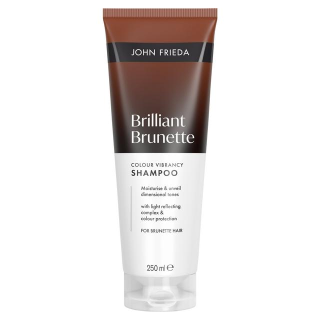 John Frieda 250ml Brilliant Brunette Colour Vibrancy Shampoo - gallery image 1