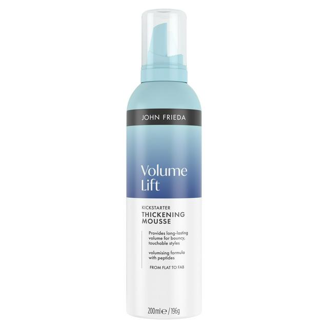 John Frieda 200ml Volume Lift Kickstarter Thickening Mousse - gallery image 1