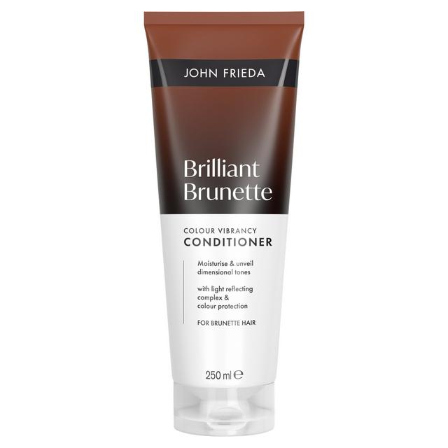 John Frieda 250ml Brilliant Brunette Colour Vibrancy Conditioner - gallery image 1