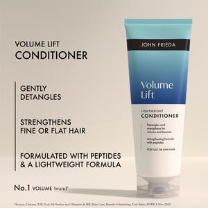 John Frieda 250ml Volume Lift Lightweight Conditioner - gallery image 3