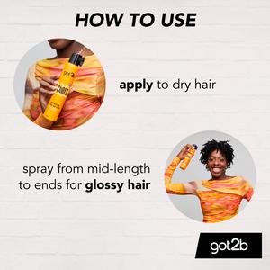 Schwarzkopf Got2b 200ml Curlz Refreshing Dry Oil Mist - gallery image 4