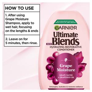 Garnier 250ml Ultimate Blends Grape Moisture Conditioner - gallery image 4