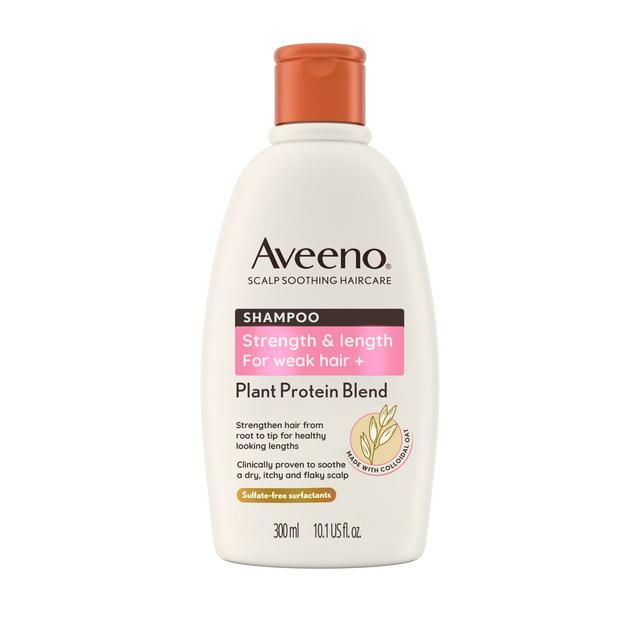 Aveeno 300ml Hair Strength + Length Shampoo - gallery image 1