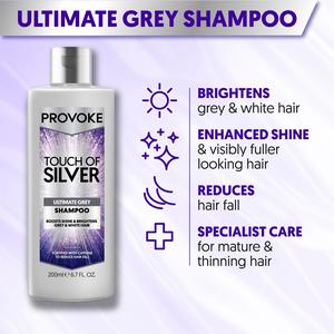 Provoke 200ml Touch of Silver Shampoo - gallery image 2