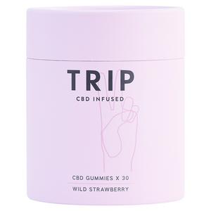 Trip 30 x Wild Strawberry CBD Gummies