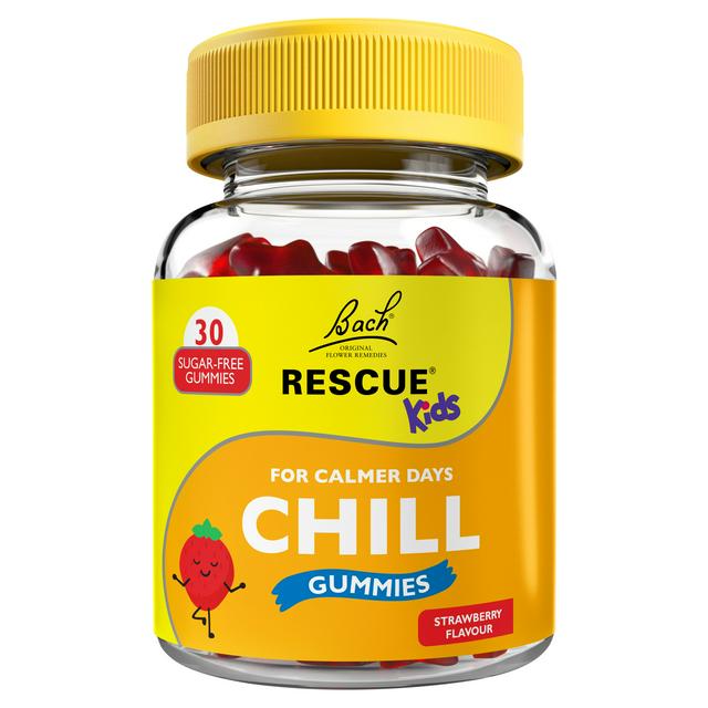 Bach Rescue 30 x Chill Strawberry Flavour Kids Gummies