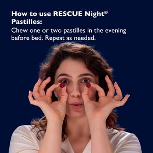 Bach Rescue Blackcurrant Flavour Night Soothing Pastilles - gallery image 2