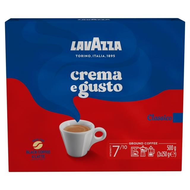 Lavazza Crema E Gusto 500g Classico Ground Coffee