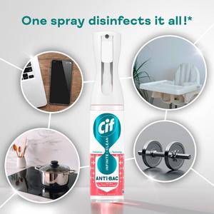 Cif 280ml Infinite Clean Antibacterial Cleaner Refill Apple & Jasmine - gallery image 3