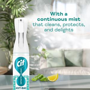 Cif 280ml Infinite Clean Antibacterial Cleaner Refill Lemon & Aloe Vera - gallery image 3
