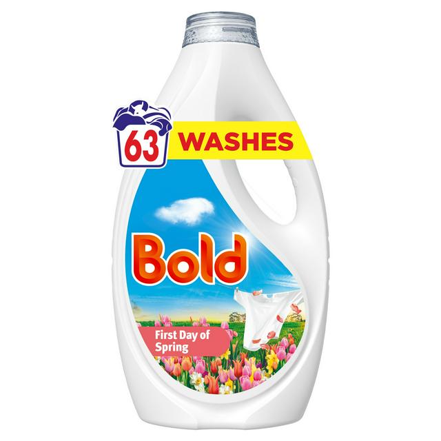 Bold 63 Washes First Day of Spring Liquid Laundry Detergent Gel - gallery image 1