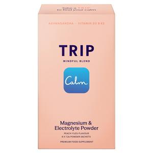 TRIP 6 x Peach Yuzu Magnesium & Electrolyte Powder Sachets