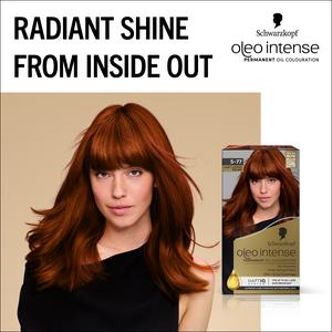 Schwarzkopf Oleo Intense Oil Colouration 5-77 Light Copper Brown Permanent Hair Dye - gallery image 2