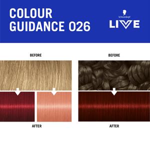 Schwarzkopf 026 Dark Red Live Colour Moment Semi Permanent Hair Dye - gallery image 5