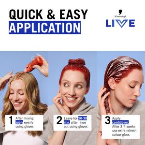 Schwarzkopf 880 Tempting Chocolate Live Intense Colour Permanent Hair Dye - gallery image 5