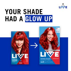 Schwarzkopf 035 Real Red Live Intense Colour Permanent Hair Dye - gallery image 5
