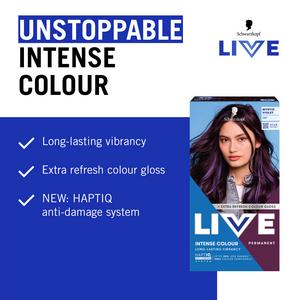Schwarzkopf 087 Mystic Violet Live Intense Colour Permanent Hair Dye - gallery image 3