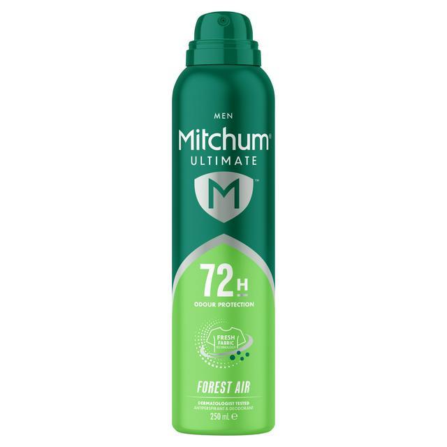 Mitchum 250ml Men Ultimate Forest Air Antiperspirant Deodorant Spray - gallery image 1